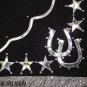 Western Show Barrel Racing Rodeo Saddle Blanket Pad 056