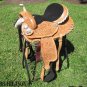 TT910 Flex-Tree Barrel Racing Trail Western Saddle 17