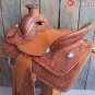 OS166 Western Wade Roping Ranch Cowboy Trail Saddle 16