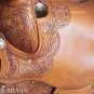 OS166 Western Wade Roping Ranch Cowboy Trail Saddle 16