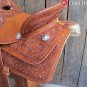OS166 Western Wade Roping Ranch Cowboy Trail Saddle 16