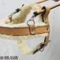 STRONG LEATHER WORKING/GUIDE/ASSISTANCE/DOG HARNESS-SML