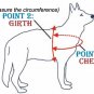 STRONG LEATHER WORKING/GUIDE/ASSISTANCE/DOG HARNESS-SML