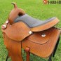 Hilason Treeless Western Trail Barrel Racing Saddle 18