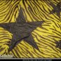 COW HIDE HAIR-ON LEATHER FULL COWHIDE TIGER PRINT RUG S