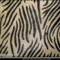 COW HIDE HAIR-ON LEATHER COWHIDE ZEBRA PRINT RUG SC219