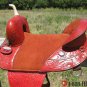Hilason Treeless Western Barrel Racing Trail Saddle 17