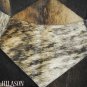 Hair-On Leather Patchwork 48in. Cowhide Rug Carpet 065