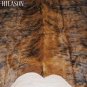 455 COWHIDE HAIR-ON LEATHER COWHIDE THROW RUG CARPET