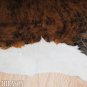 458 COWHIDE HAIR-ON LEATHER COWHIDE THROW RUG CARPET