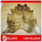 486 COWHIDE HAIR-ON LEATHER COWHIDE THROW RUG CARPET