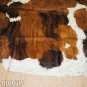 498 COWHIDE HAIR-ON LEATHER COWHIDE THROW RUG CARPET