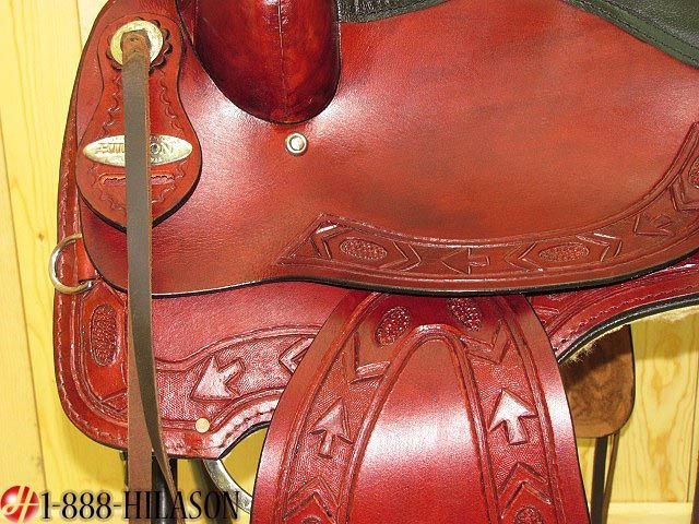 New Horse Saddle Western Trail Gaited Endurance Leather Tack