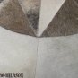 Hair-On Leather Patchwork 48in. Cowhide Rug Carpet 001