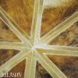 Hair-On Leather Patchwork 58in. Cowhide Rug Carpet 045