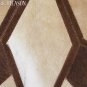 Hair-On Leather Patchwork 58in. Cowhide Rug Carpet 033