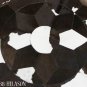 Hair-On Leather Patchwork 58in. Cowhide Rug Carpet 031