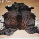 COWHIDE HAIR-ON LEATHER COWHIDE THROW RUG CARPET 005