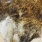 COWHIDE HAIR-ON LEATHER COWHIDE THROW RUG CARPET 017