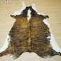 COWHIDE HAIR-ON LEATHER COWHIDE THROW RUG CARPET 019