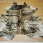 COWHIDE HAIR-ON LEATHER COWHIDE THROW RUG CARPET 023