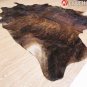 COWHIDE HAIR-ON LEATHER COWHIDE THROW RUG CARPET 025