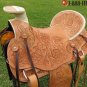 Western Wade Roping Ranch Cowboy Trail Horse Saddle 17
