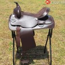 131 HILASON WESTERN SYNTHETIC TRAIL PLEASURE SADDLE 16