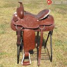 KK129 HILASON WESTERN ROPING TRAIL PLEASURE SADDLE 16