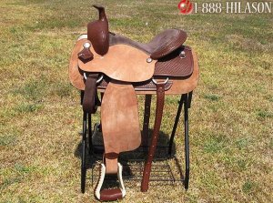 KK128 HILASON WESTERN ROPING TRAIL PLEASURE SADDLE 16
