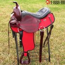 GS113M Hilason Gaited Western Trail Endurance Saddle 16