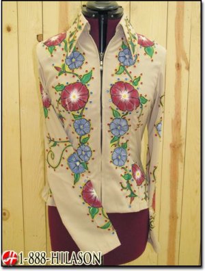 Hilason Horsemanship Showmanship Jacket Shirt Rail #008
