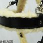 STRONG LEATHER WORKING/GUIDE/ASSISTANCE/DOG HARNESS-LRG