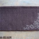Bling Western Saddle Blanket Pad Wool Show Rodeo Brown