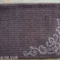 Bling Western Saddle Blanket Pad Wool Show Rodeo Brown