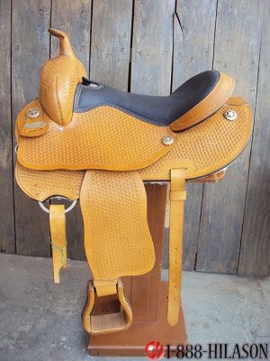 Hilason Draft Horse Western Trail Pleasure Saddle 17