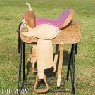 Flex-Tree Barrel Racing Trail Western Horse Saddle 17