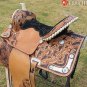 WESTERN SHOW BARREL RACING TRAIL PLEASURE SADDLE SET 15