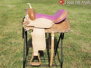 Flex-Tree Barrel Racing Trail Western Horse Saddle 18