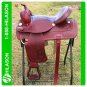 TO536 Hilason Treeless Western Barrel Trail Saddle 16