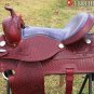 TO536 Hilason Treeless Western Barrel Trail Saddle 15