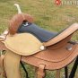 TO535 Hilason Treeless Western Barrel Trail Saddle 15