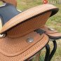 TO535 Hilason Treeless Western Barrel Trail Saddle 15