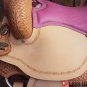 TO519 Hilason Treeless Western Barrel Trail Saddle 16