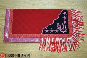 Western Show Barrel Racing Rodeo Saddle Blanket Pad 043