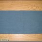 Western Saddle Blanket Pad Wool Bling Show Rodeo Blue