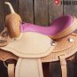 TO519 Hilason Treeless Western Barrel Trail Saddle 18