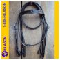 WESTERN LEATHER TACK HORSE BRIDLE HEADSTALL & REINS 017