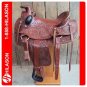 161 Western Wade Roping Ranch Cowboy Trail Saddle 17