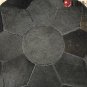 Hair-On Leather Patchwork 25in. Cowhide Rug Carpet 011
